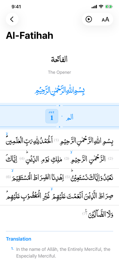 Muslims Hub Quran reader